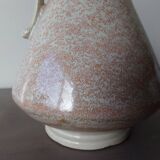 Glazed ceramic handle pitcher Fournier Demars