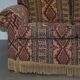 Art Deco style upholstered Kilim sofa