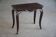 English folding table in Rococo Revival style / Wooden game table, 19th century