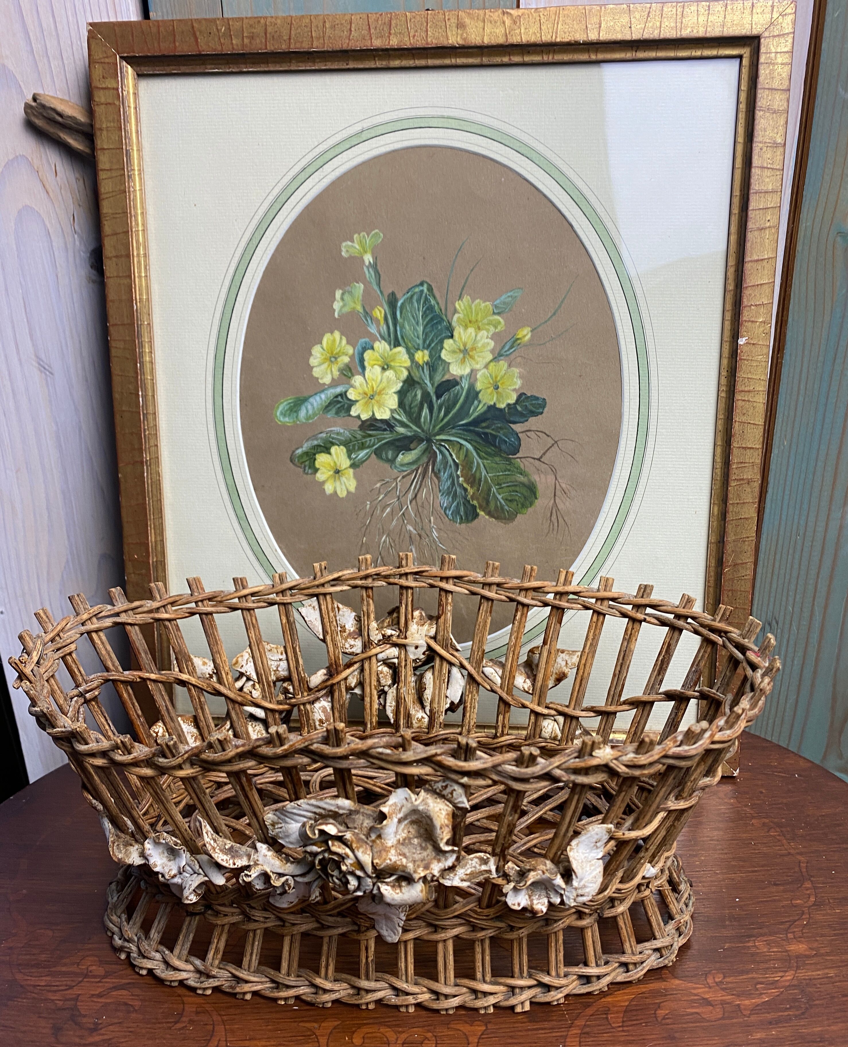 Watercolor "Primroses" XIX