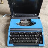 Sperry Remington Blue Franc Typewriter