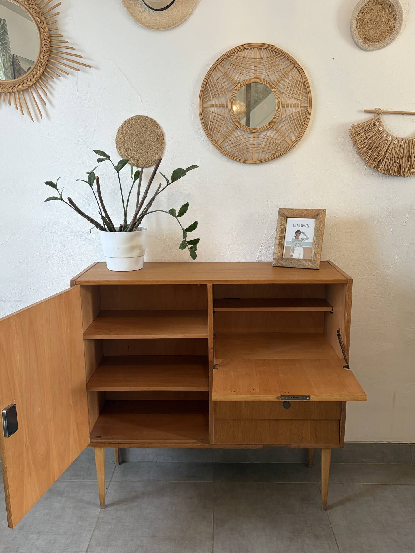 Meuble de rangement / étagère vintage