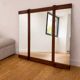 Vintage triptych mirror by Franz Xaver Sproll