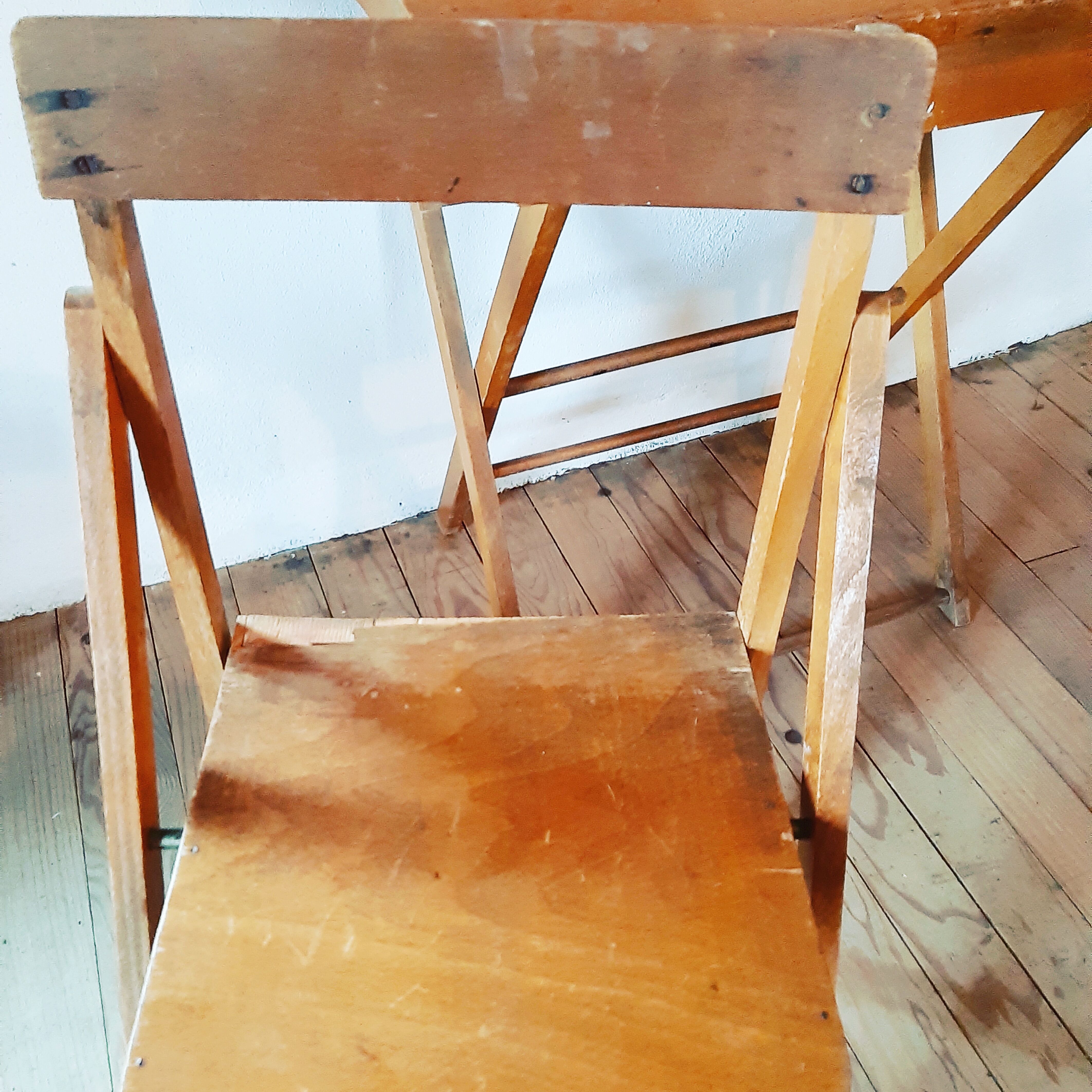 Abacus desk and its chair 1950