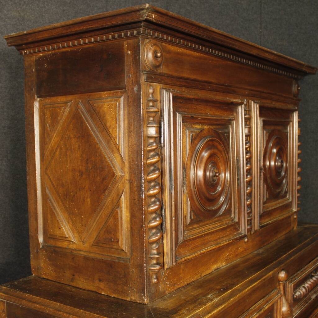 Antique French cupboard from 18th century
