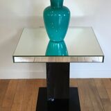 Gueridon Art Deco style mirror