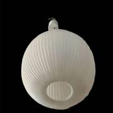 Cocoon Plissée chandelier by Aloys Gangkofner for Erco