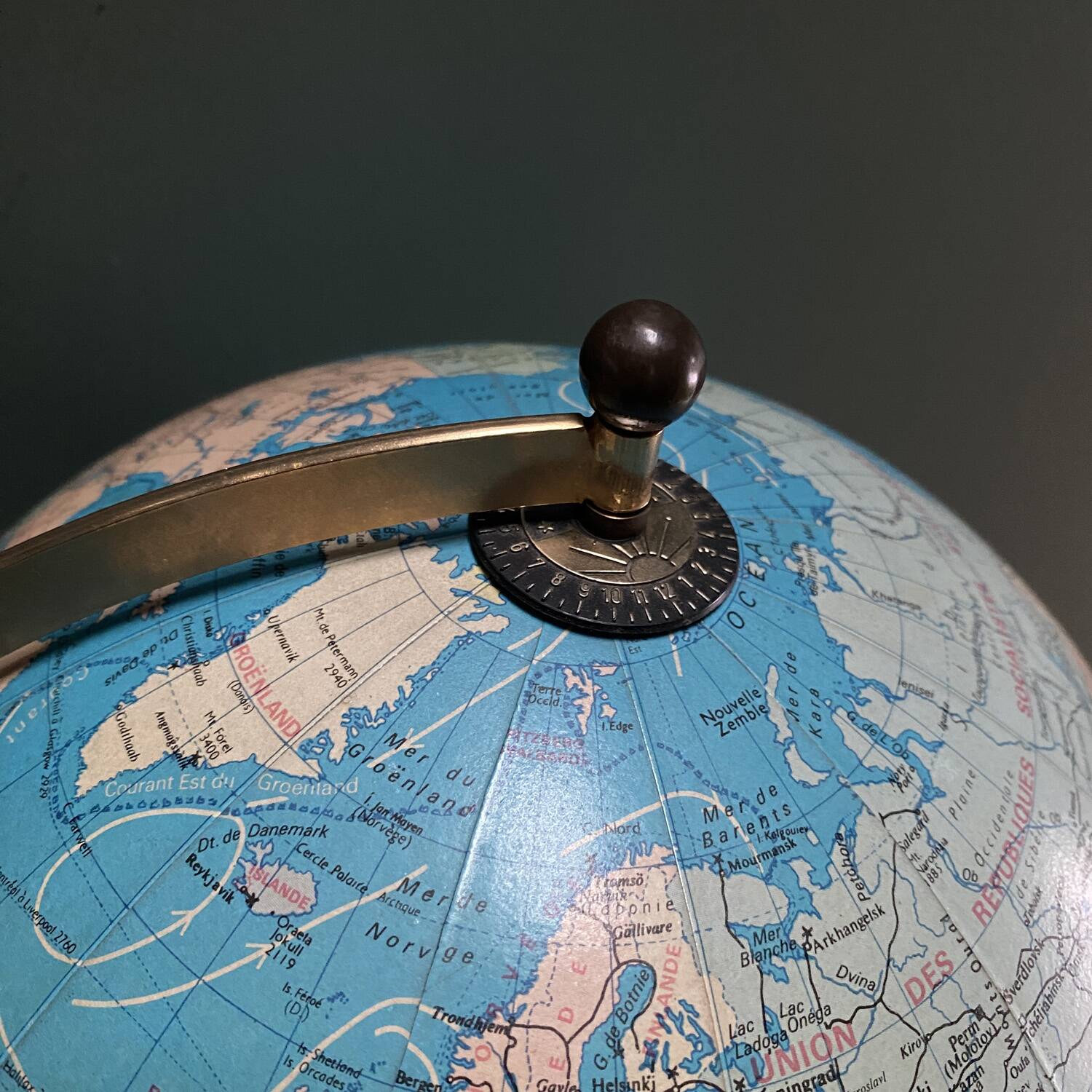 TARIDE globe from the 60s