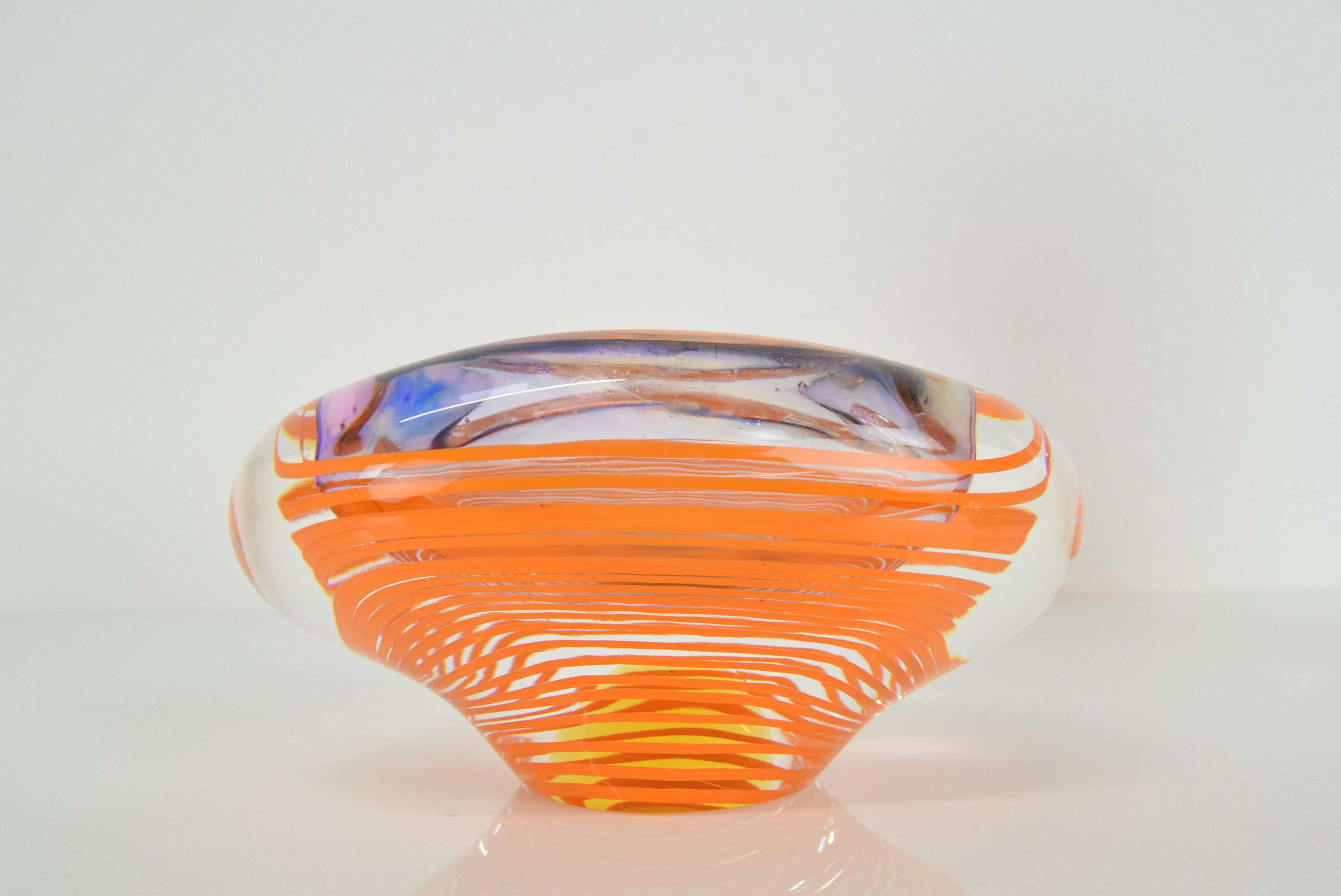 Set of Art Glass by Ivo Rozsypal,Czechoslovakia,1970's.