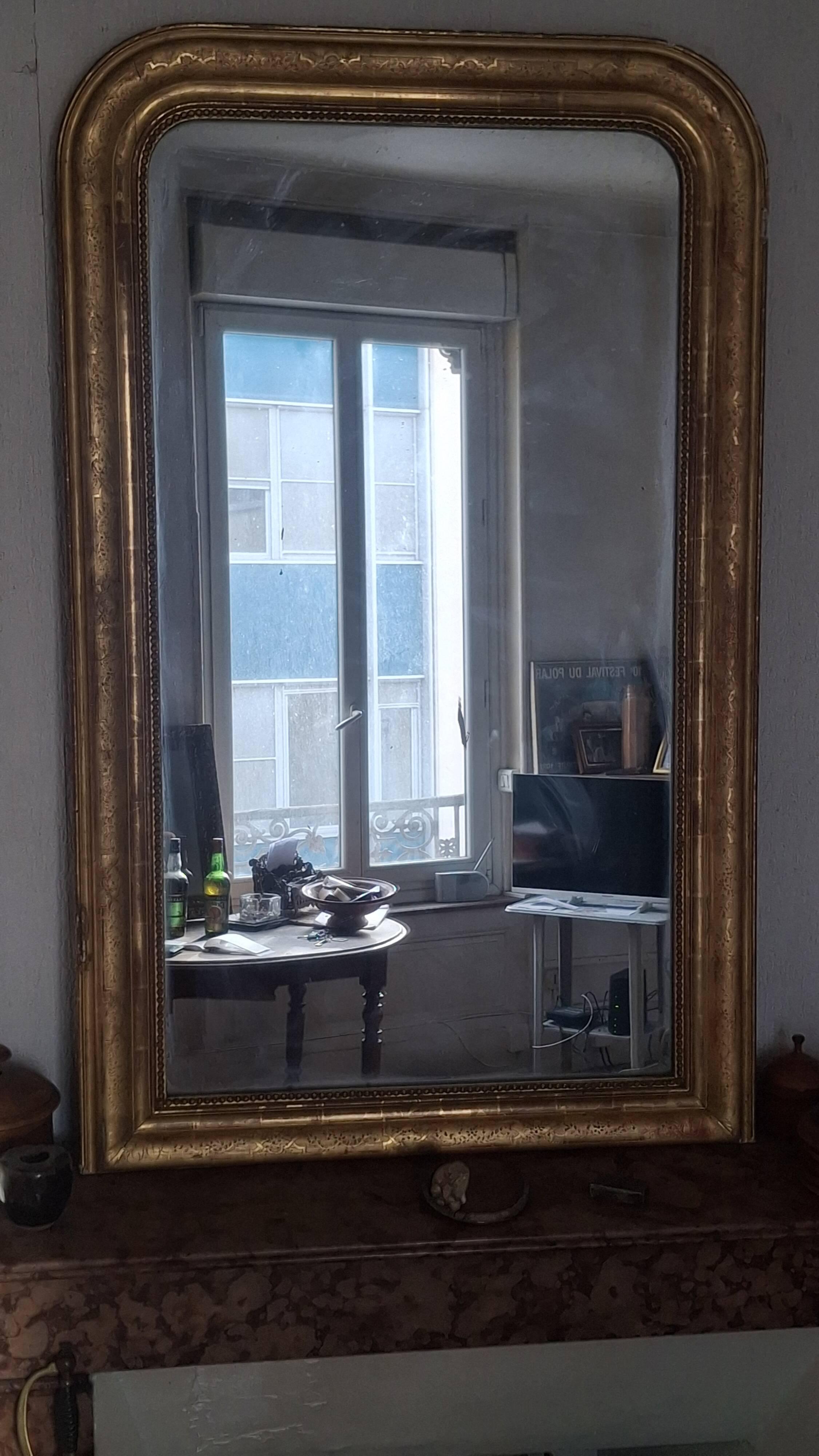 Antique Louis Philippe mirror
