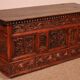Catalan Chest from the 18th Century with a small door