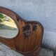 Miroir ovale biseauté
