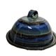 Glaze-glazed terracotta cheese dome signed kreuz
