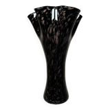 Large Murano aventurine vase from the 60s