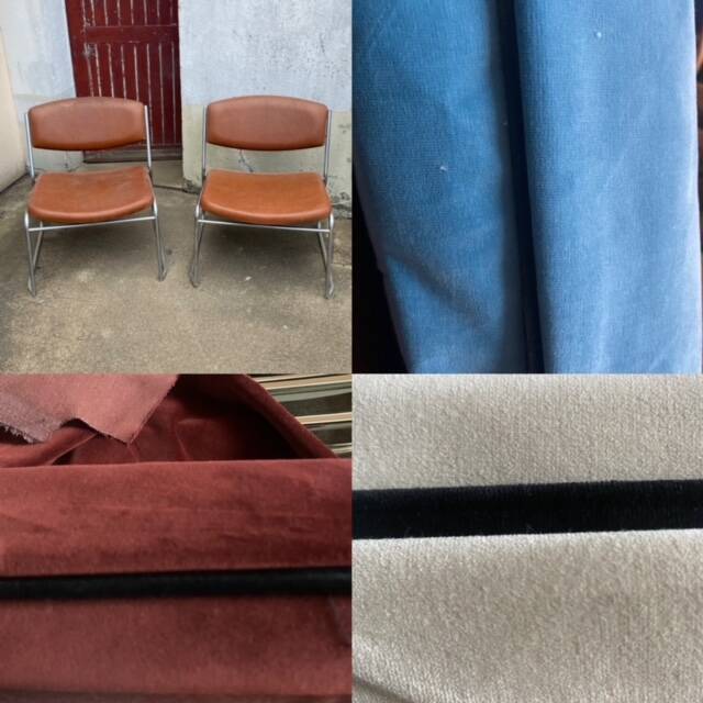 Velvet armchair, 1970