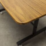 Table basse desserte à roulette Forwood made in england 1970