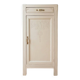 Art Deco wardrobe set: small beige wood (L 61 cm × H 126 cm × D 40 cm)
