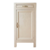 Art Deco wardrobe set: small beige wood (L 61 cm × H 126 cm × D 40 cm)
