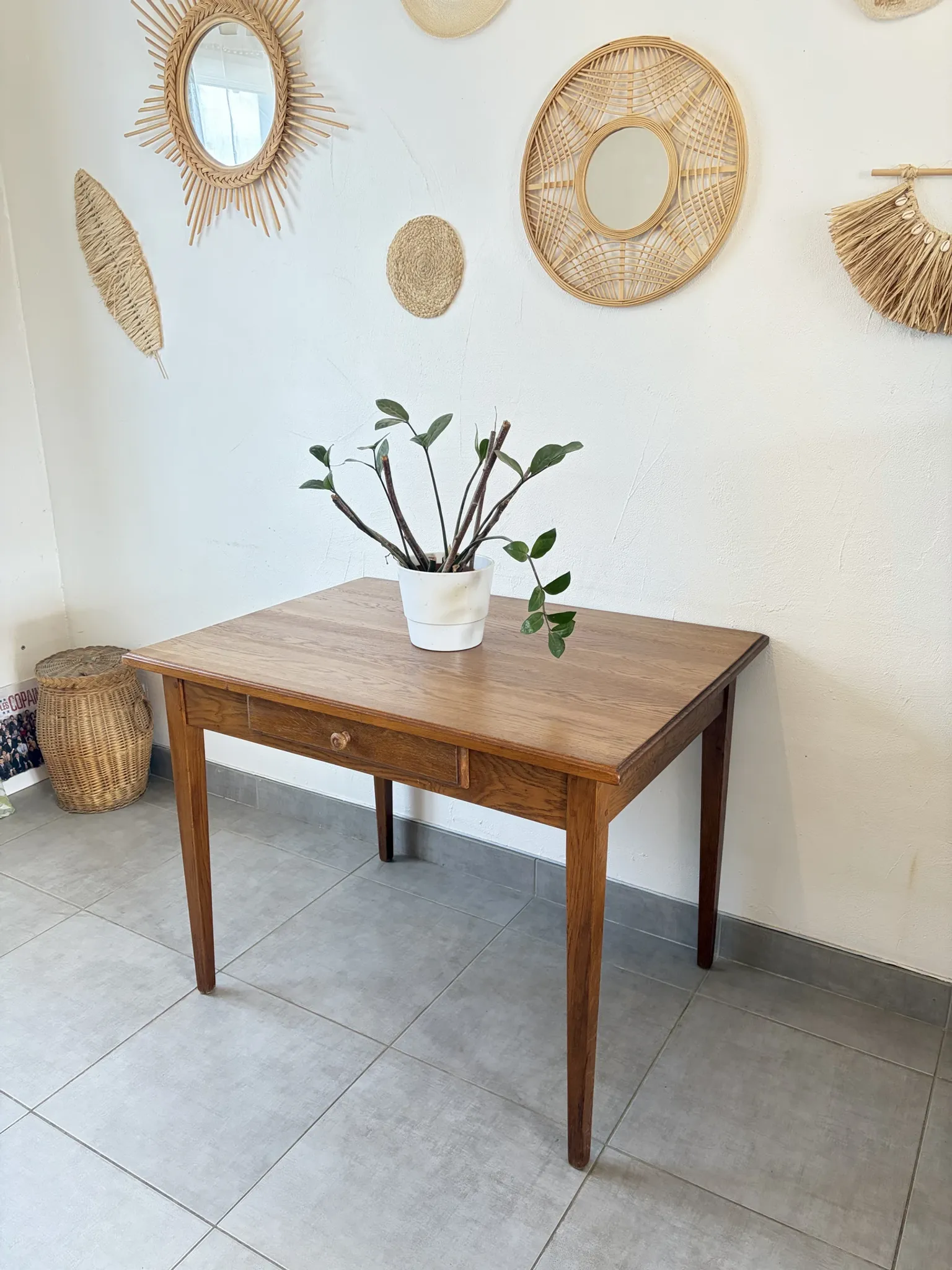 Vintage farmhouse table