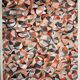 Helmut Dittmann – Abstract Rhythmic in Red , Watercolour & Ink, 1985