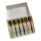 David Andersen 6 silver tea spoons 925