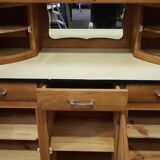 Ancien buffet deux corps formica des années 50/60