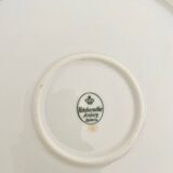 Set of two dishes - white gold