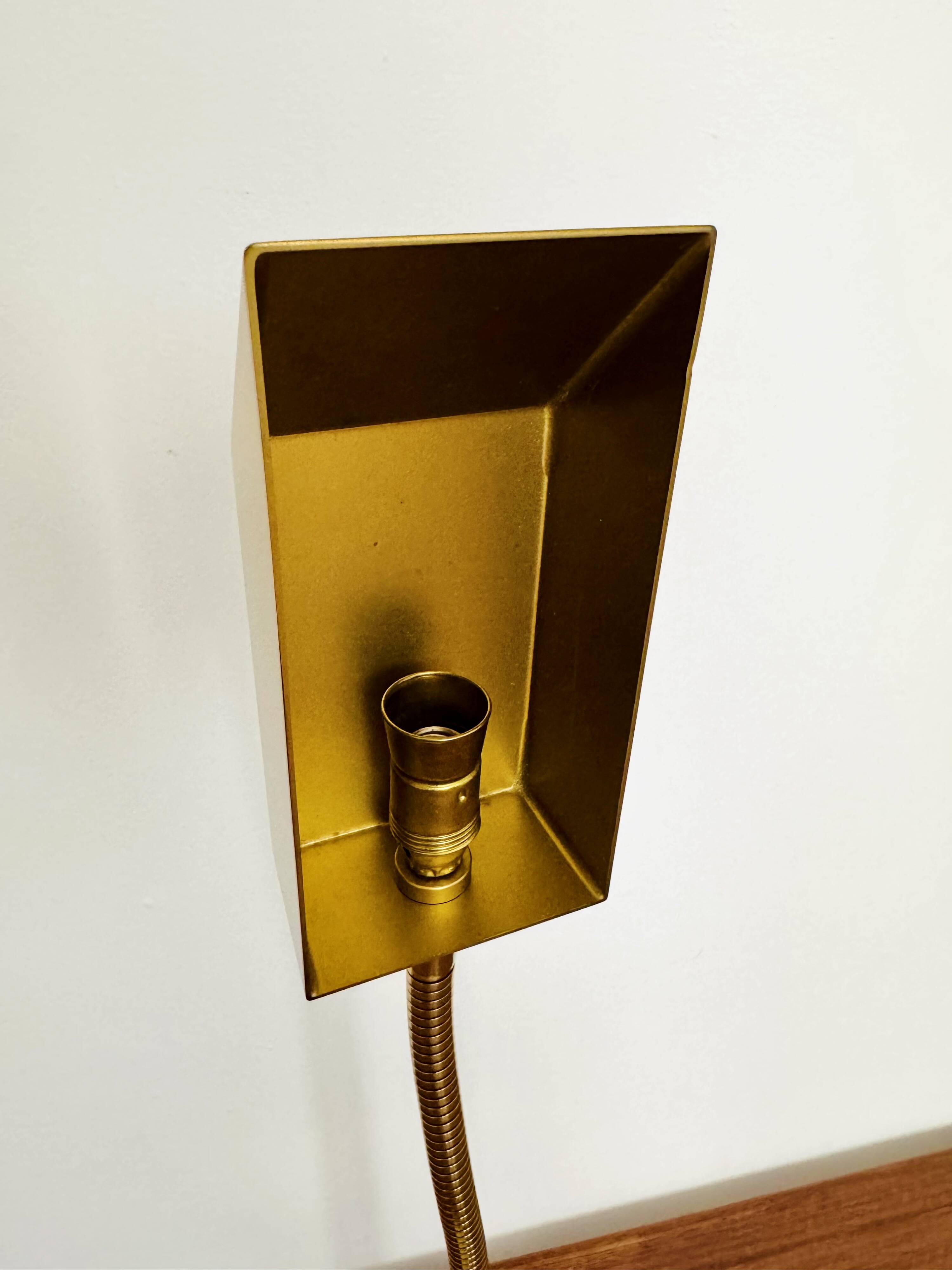 Brass Table Lamp by Vereinigte Werkstätten Collection