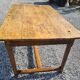 Oak farm table
