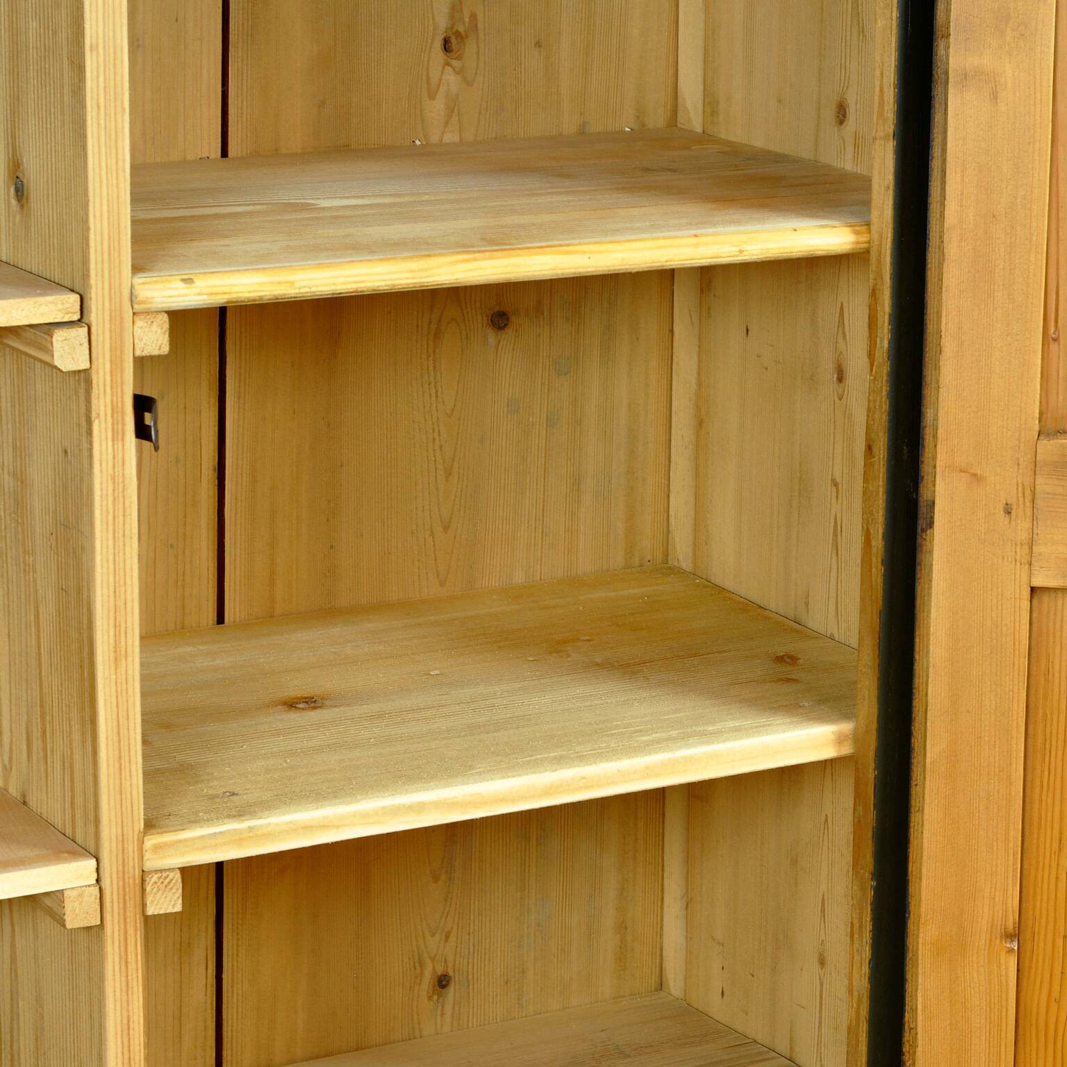 Antique German Hand Painted Cabinet, Circa 1850