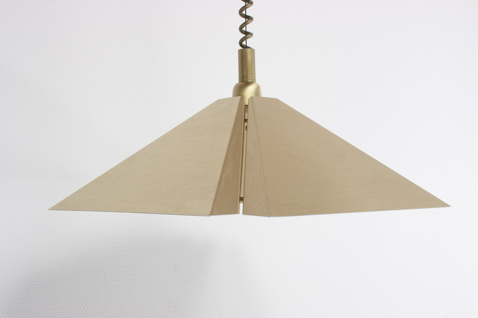 Hollywood regency vintage brass of Dijkstra 1970 s suspension
