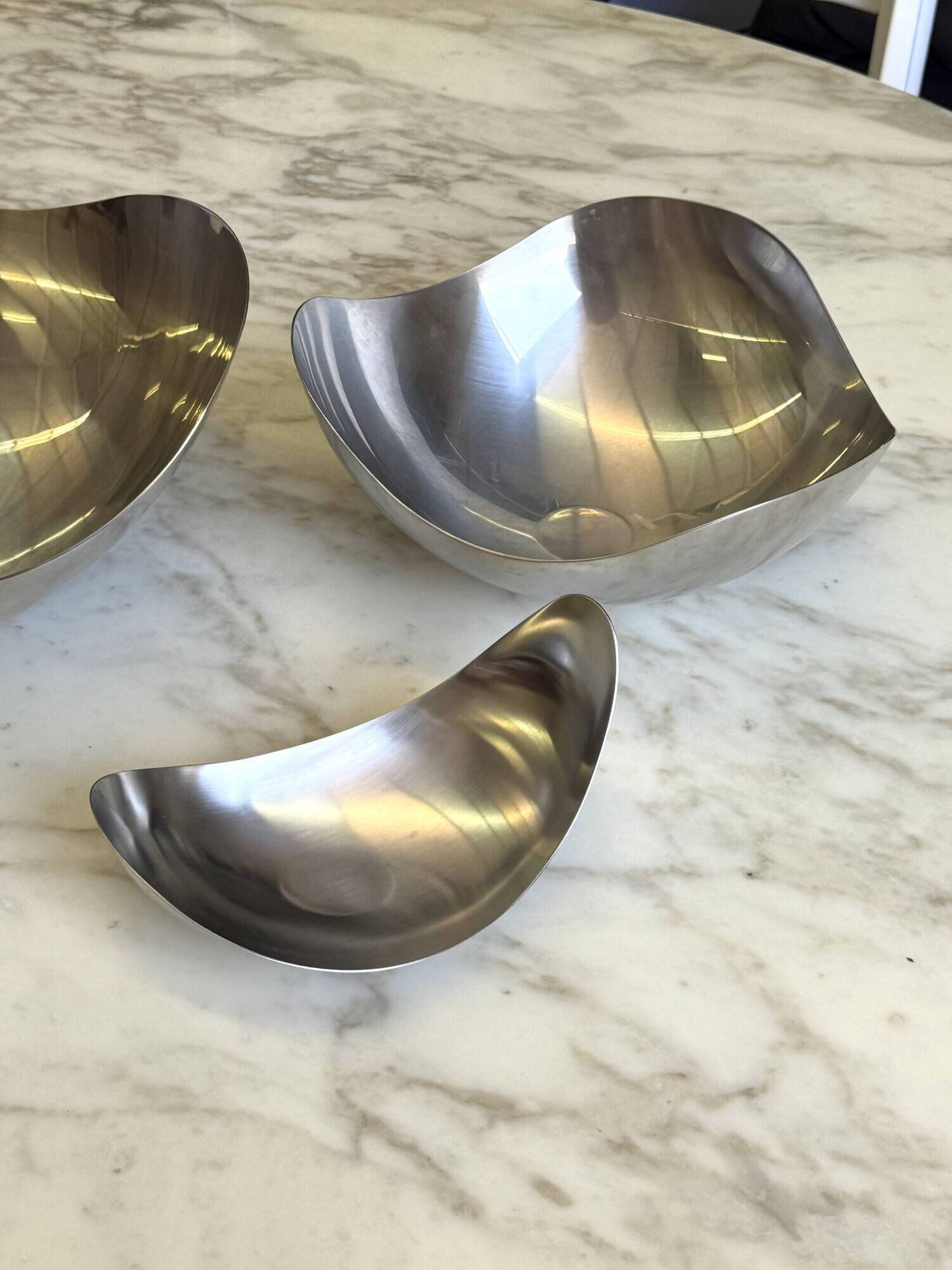 Set of three Bloom bowls by Georg Jensen by Helle Damkjær