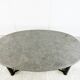 Oval dining table 1970s