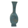 Chinese porcelain vase, cetadon, with gold leaf, Jingdezhen