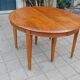 Napoleon III table in fine walnut from the late 19th century.