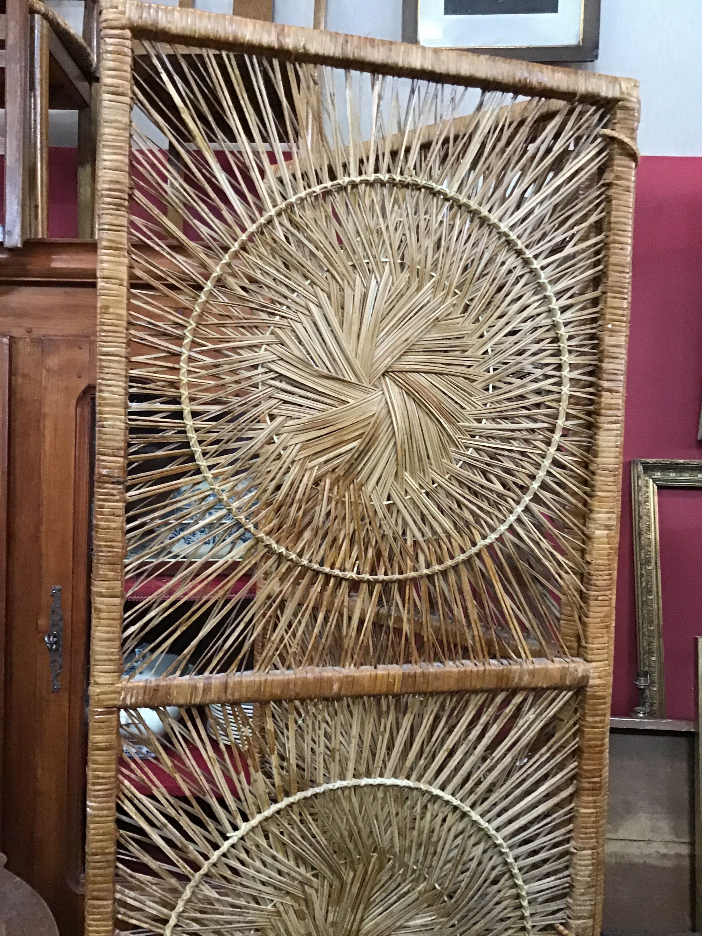 Wicker screen