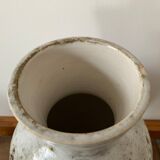 Old glazed stoneware vase