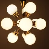 Chandelier Sputnik by Kamenický Šenov 1970 s