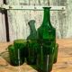 Service vintage verre et carafe