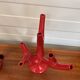Set of two vintage “Alberello” coral vases