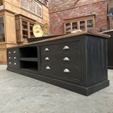 Old craft furniture transformed into a TV cabinet