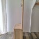 Restored antique oak entrance wardrobe