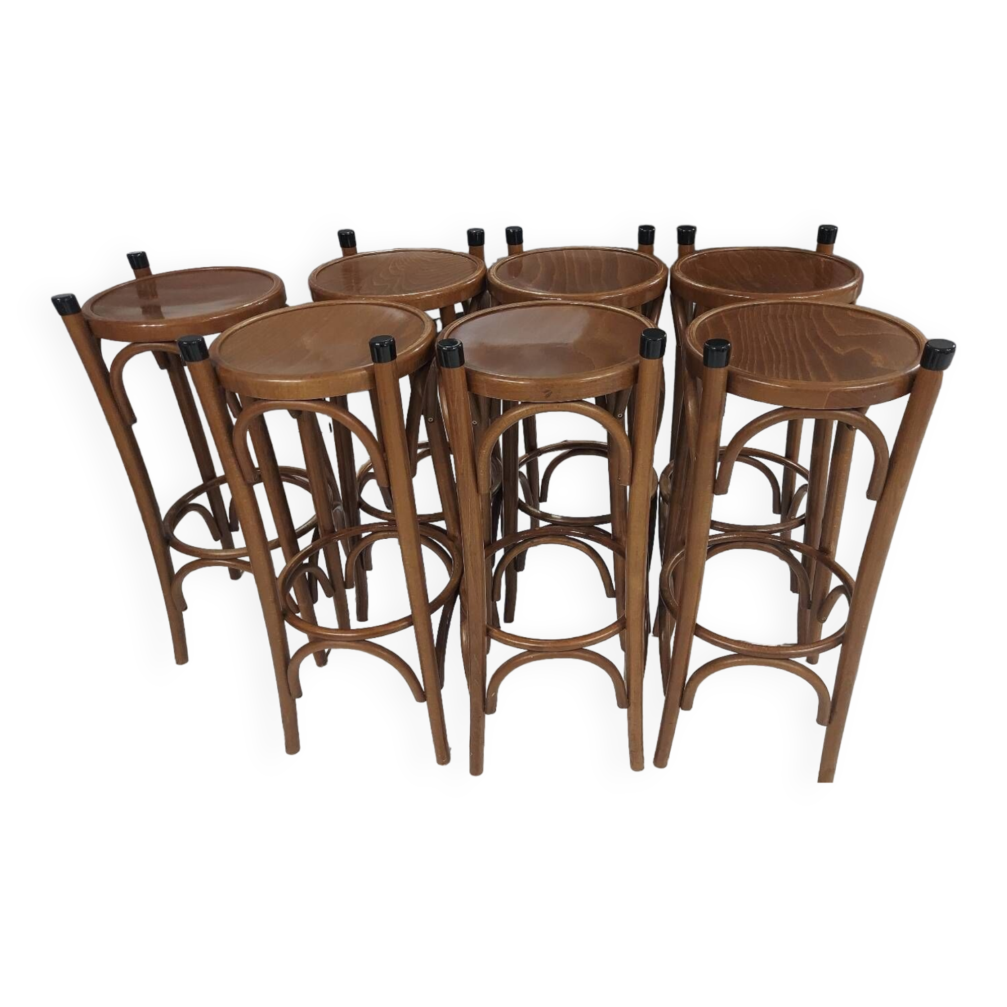 Suite of 7 Bistro Bar Stools