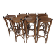 Suite of 7 Bistro Bar Stools