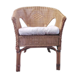 Rattan armchair