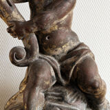 Ancient plaster cherub