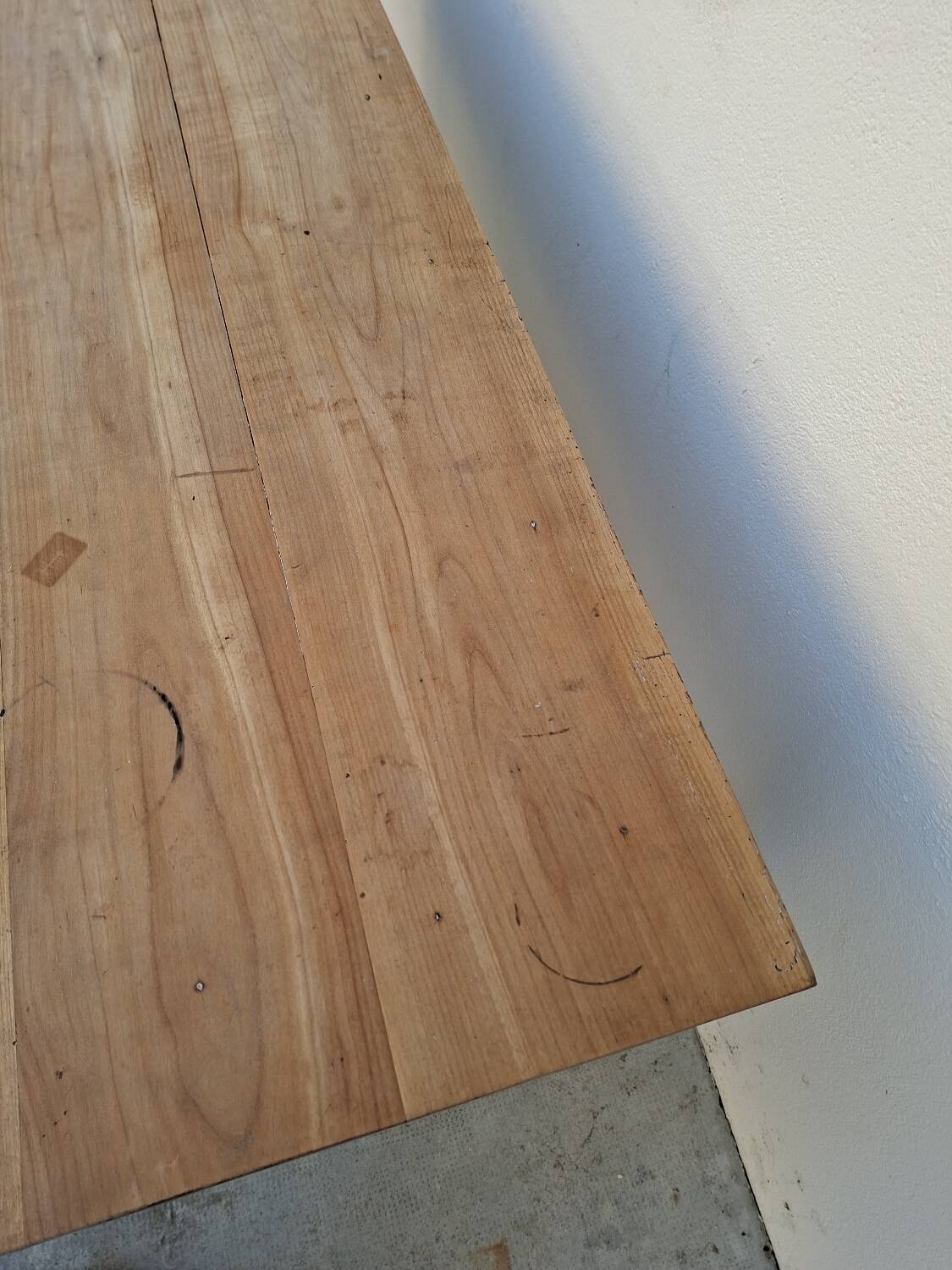Table de Ferme rustique ancienne fabrication 1900s en Fruitier