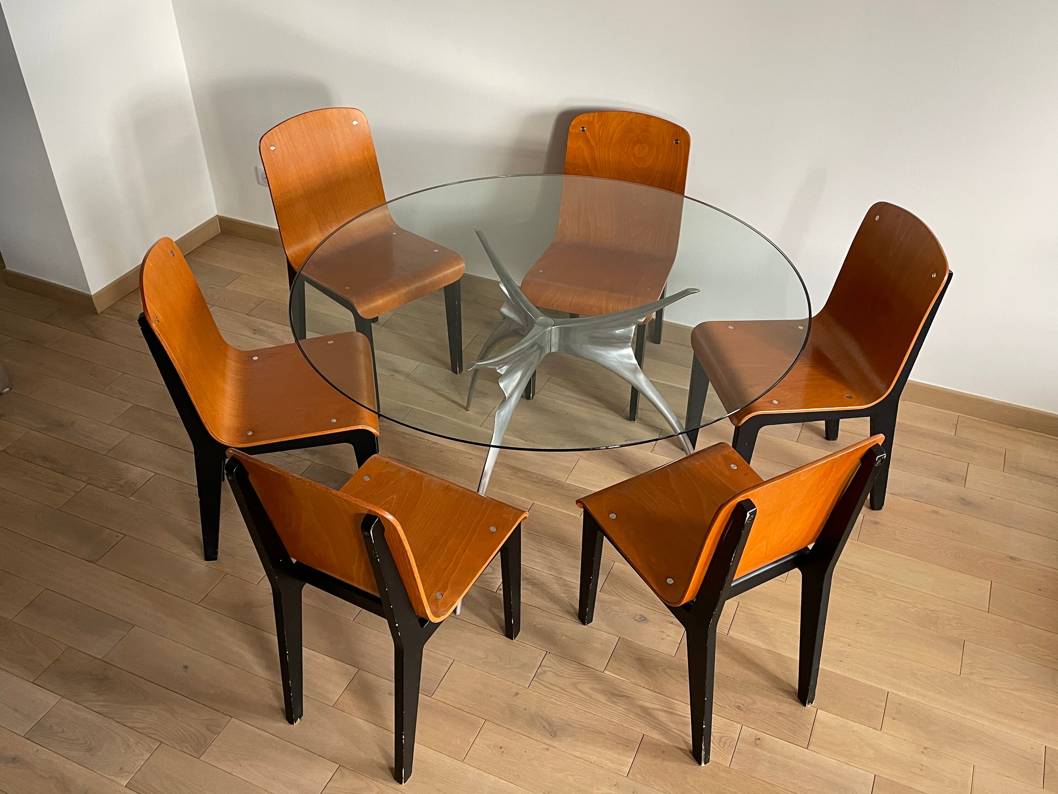 Table ronde Water par Bernard Dequet, 1970