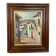Tableau ruelles de village huile sur toile