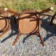 4 fauteuils Baumann en bois courbé